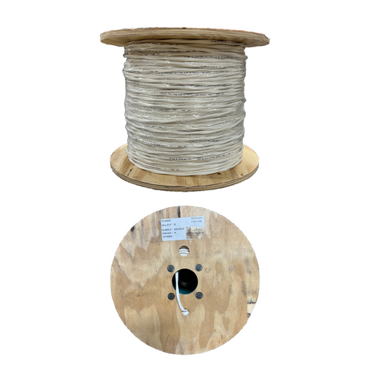 12 AWG 2 Conductor Plenum Abgeschirmt CL3P Sicherheitsalarmkabel 500ft und 1000ft Spulen