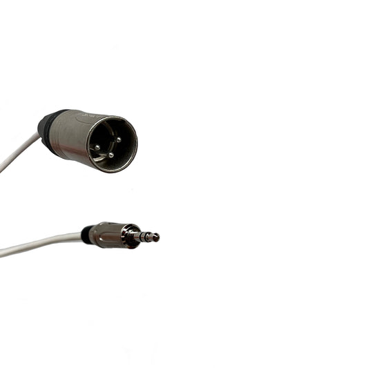XLR Male bis 3,5mm Male Stereo Plenum Installation Grade Kabel