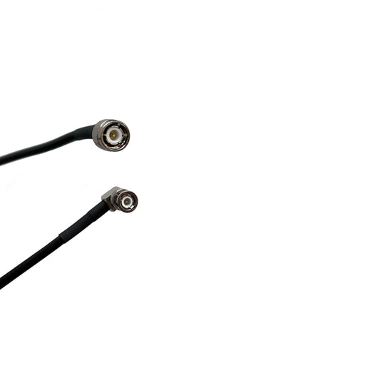 Rechtwinkel BNC männlich zu TNC männlich Zeiten Mikrowelle LMR-240 Ultraflex Kabel