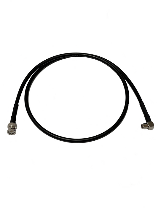 BNC Männlich zu SMA Männlich Rechtwinkel Zeiten Mikrowelle LMR-240 Ultraflex-Antennenkabel