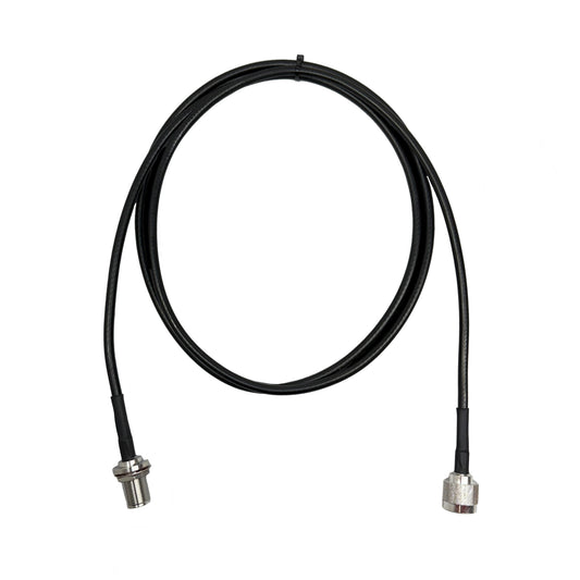 N Männlich zu N Weiblichen Bulkhead Zeiten Mikrowelle LMR-240 Ultraflex Kabel