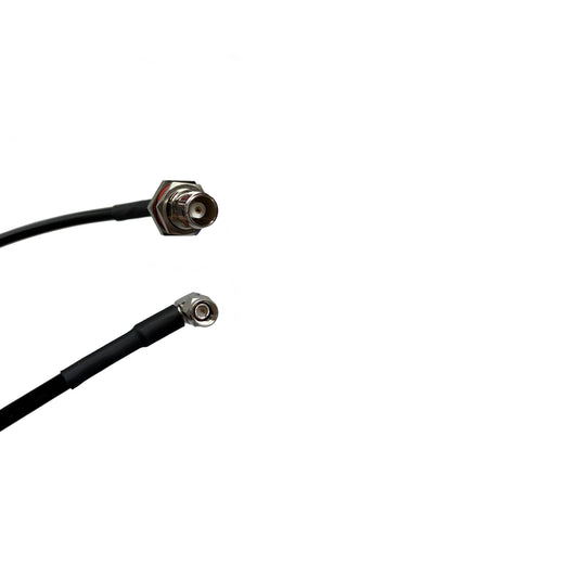 SMA Männlicher rechter Winkel zu TNC Female Bulkhead RG58 Kabel