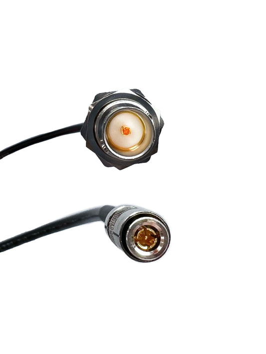 12G Bewertet BNC Female Bulkhead zu Din 1.0/2.3 Belden 4855R HD-SDI Video Adapter Kabel
