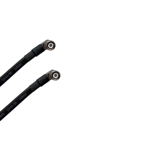 TNC Male Right Angle zu TNC Male Right Angle Times Microwave LMR-400 Kabel 50 Ohm