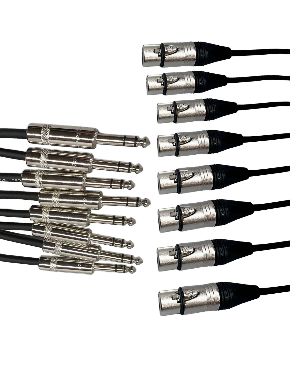 8 Channel XLR Weiblich bis 1/4 Zoll TRS Männlich Audio - Snake Cable