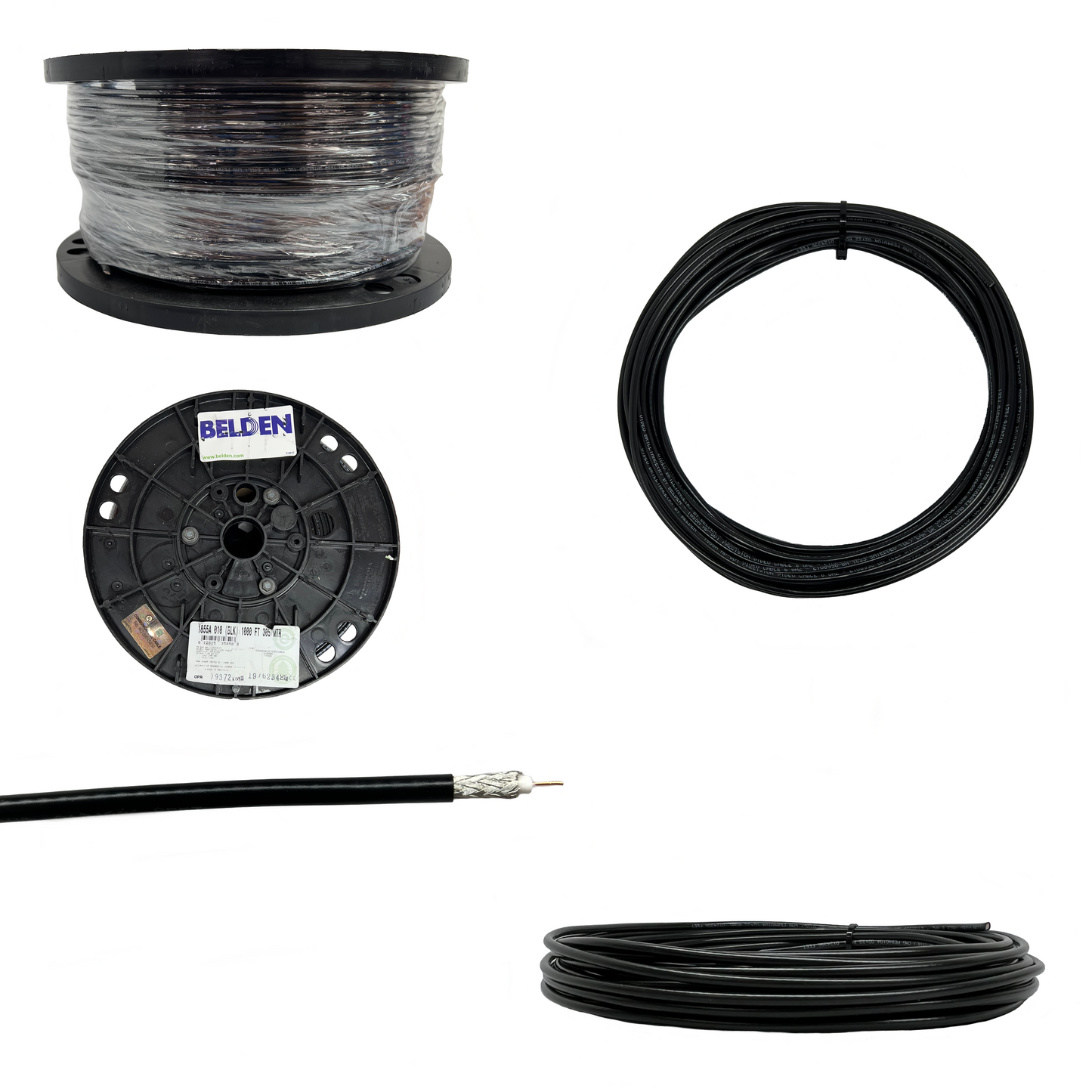 Belden 1855A 6G-SDI Koaxkabel - 23 AWG - Mini RG59