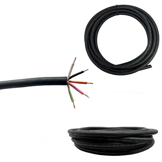 18/5 SOOW 18 AWG 5 Leitkabel tragbares Stromkabel 600 Volt