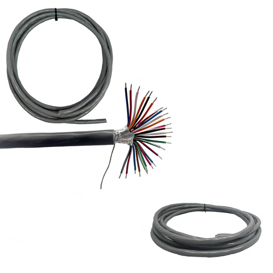 24 AWG 25 Leitergeschirmte PVC-Kabeljacke - Pro Fuß verkauft