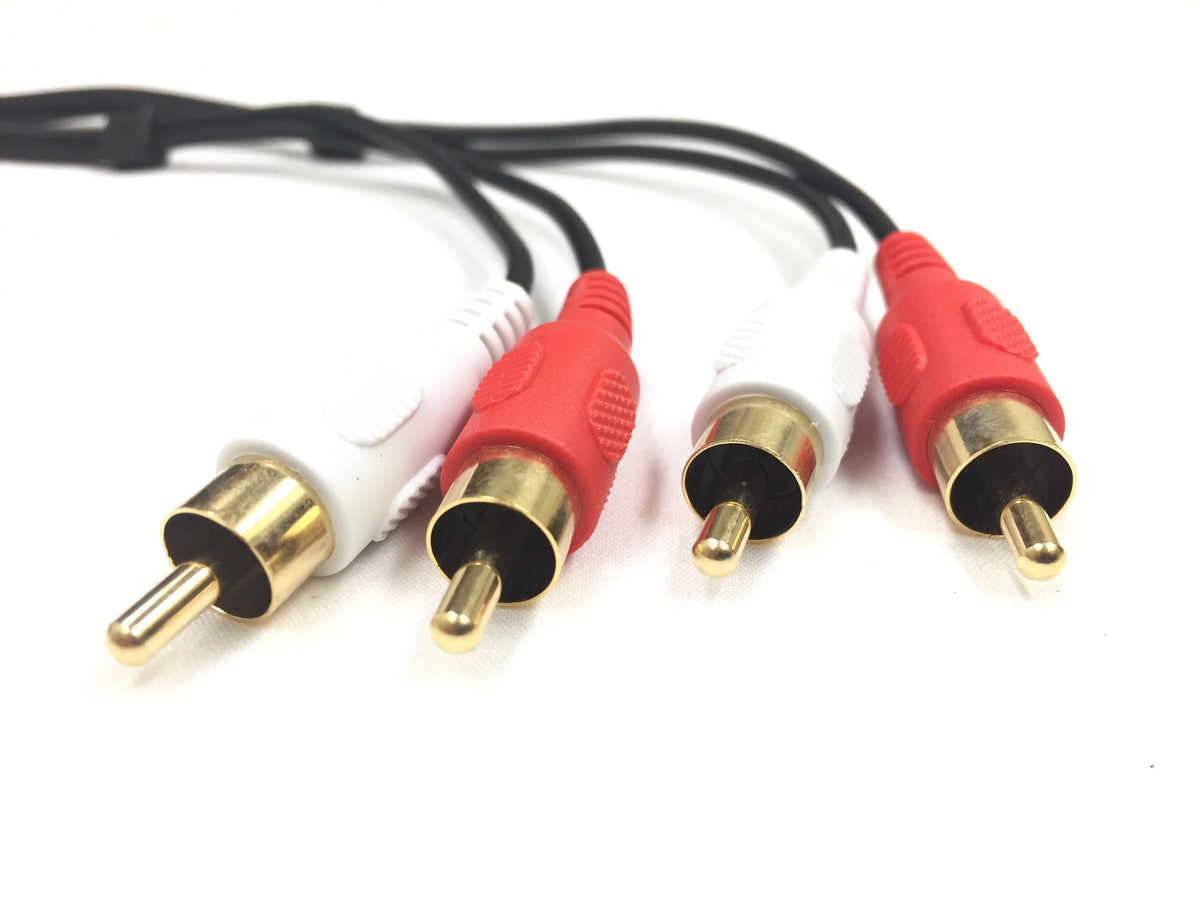 Stereo RCA Audio Kabel Männlich zu Männlich