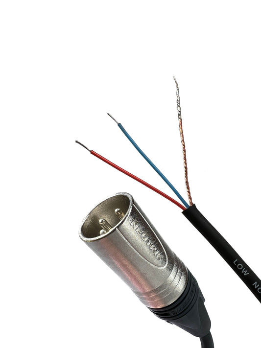 XLR 3 Pin-to-Blenden Installationskabel mit Neutrik XLR-Anschlüsse (männliche oder weibliche Optionen)