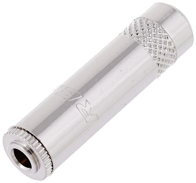 Rean NYS240L Jack 3,5mm Stereo - Nickel / Silber - 6mm Kabel OD 24 AWG