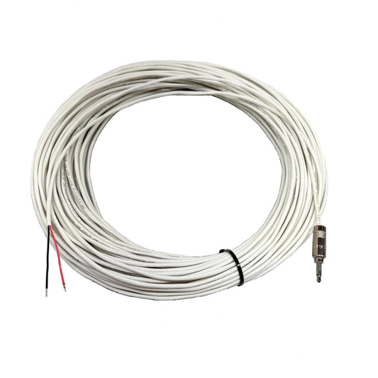 3,5mm Mono to Blunt Plenum CL3P Audio Install Kabel