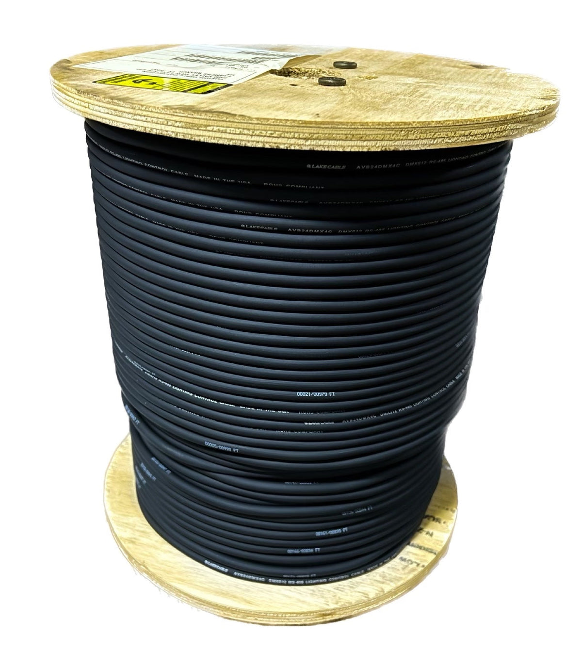 DMX512 AES/EBU 110 Ohm 24 AWG 2 Pair Cable - Made in USA