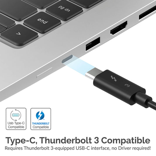 USB 3.1 Typ C zu HDMI Kabel - Thunderbolt 3