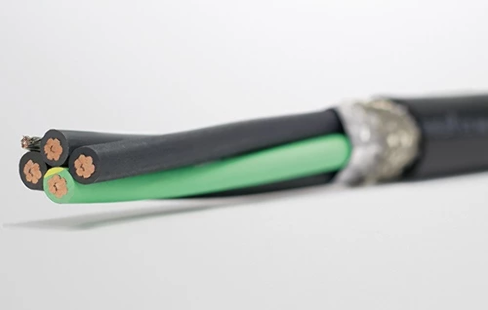 14 AWG 4 Leitfähigkeit abgeschirmt Variable Frequenz Antriebskabel