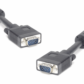 Dreifach abgeschirmtes HD15-VGA-Monitorkabel von Mann zu Mann