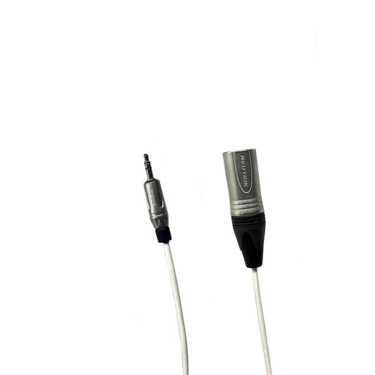 XLR Male bis 3,5mm Male Stereo Plenum Installation Grade Kabel