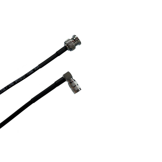 BNC zu Din 1.0/2.3 Rechtswinkel HD-SDI 3G/6G Video-Koaxialkabel