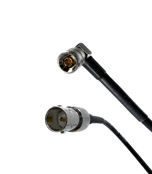 BNC Female to Din 1.0/2.3 Rechtswinkel HD-SDI 3G/6G Video Adapter Kabel