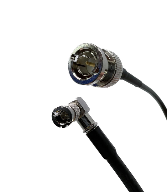 12G BNC Männlich zu High Denity Micro BNC Rechtswinkel HD-SDI Belden 4855R Video Adapter Kabel