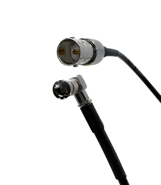 12G Bewertet BNC Weiblich zu HD Micro BNC Rechtswinkel HD-SDI Belden 4855R Video Adapter Kabel