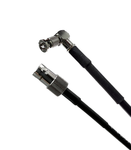 12G Bewertet BNC Weiblich zu HD Micro BNC Rechtswinkel HD-SDI Belden 4855R Video Adapter Kabel