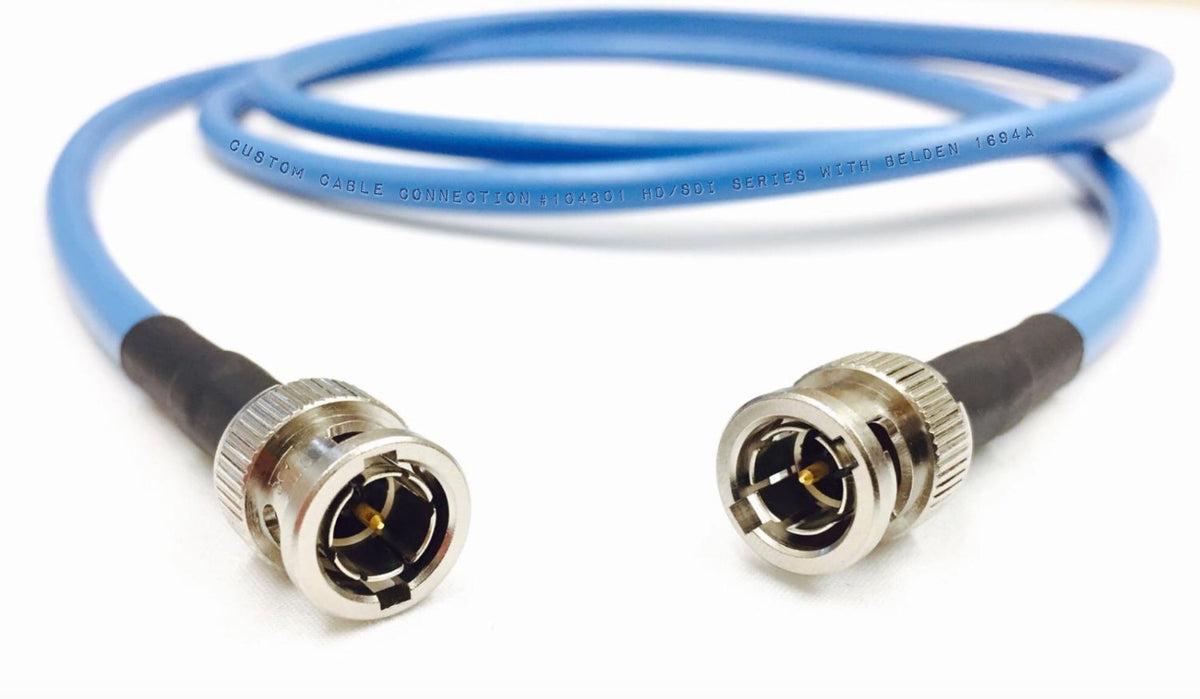 Belden 1694A 3G/6G HD-SDI RG6 BNC Videokabel