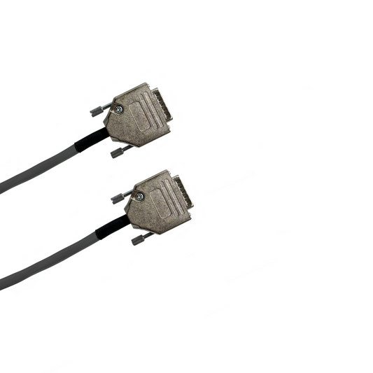 DB15 Männlich zu Männlich Alle 15 Drähte Verbunden 24 AWG - PVC Jacke - Grau