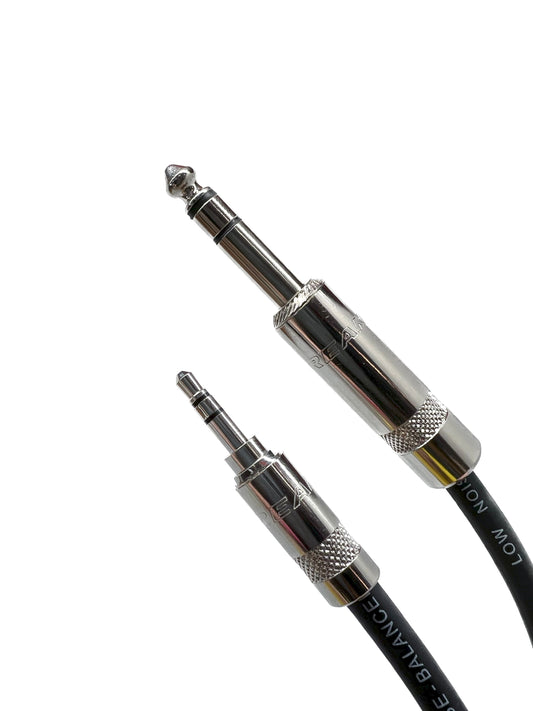 3,5mm Stereo bis 1/4 Zoll TRS Stereo Balanced Cable für Bühne