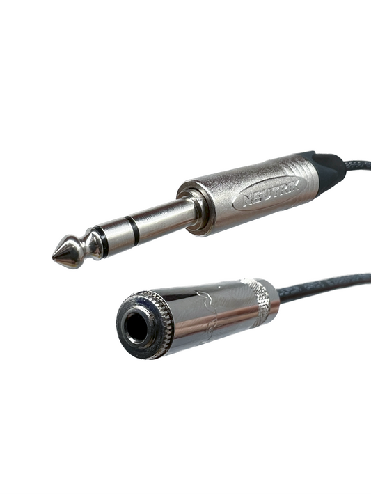 3,5mm Stereo Weiblich bis 1/4 Zoll TRS Stereo Plenum Jacke