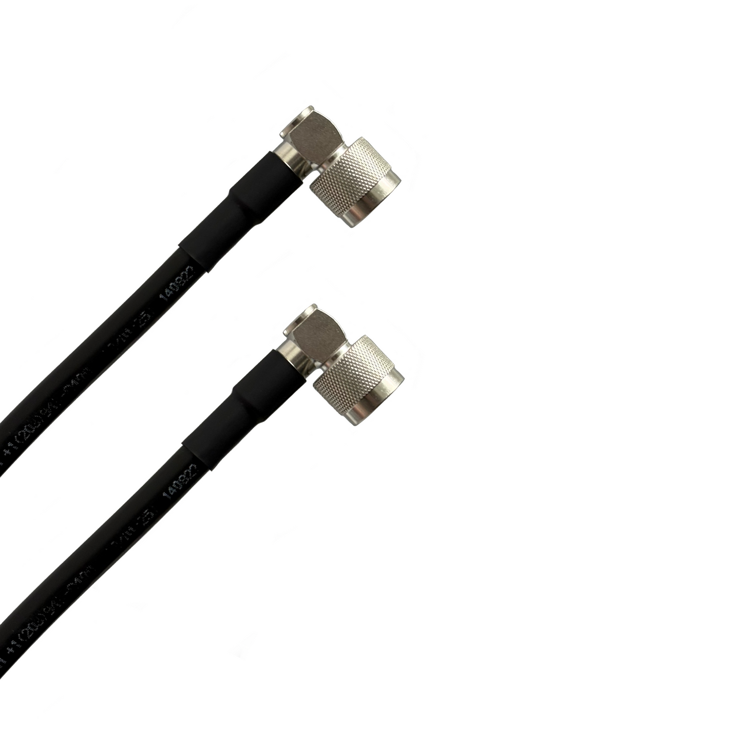 N männlicher rechter Winkel zu N männlicher rechter Winkel mal Mikrowelle LMR-400 50 Ohm Kabel