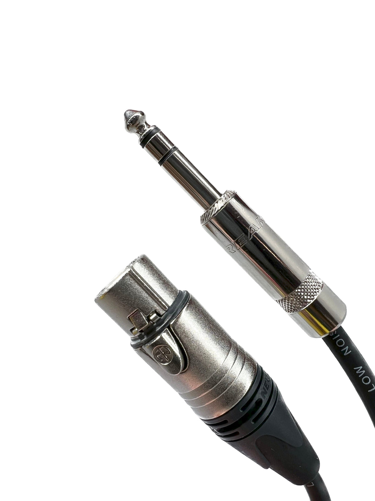 Ausgewogene XLR Female bis 1/4 TRS Audiokabel mit Neutrik Connectors