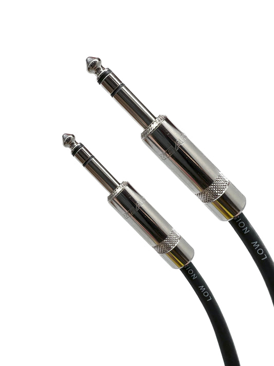 Pro Audio 1/4 Zoll TRS bis 1/4 Zoll TRS Balanced Cable mit Rean NYS228