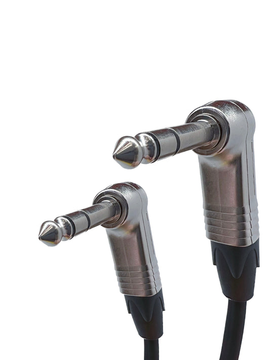 Pro Audio 1/4 Zoll TRS Rechtswinkel Balanced Kabel