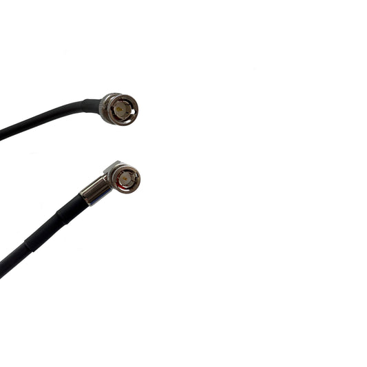 HD-SDI RG6 BNC zu BNC Rechtswinkel Videokabel - 75 Ohm Koaxial - 3G/6G