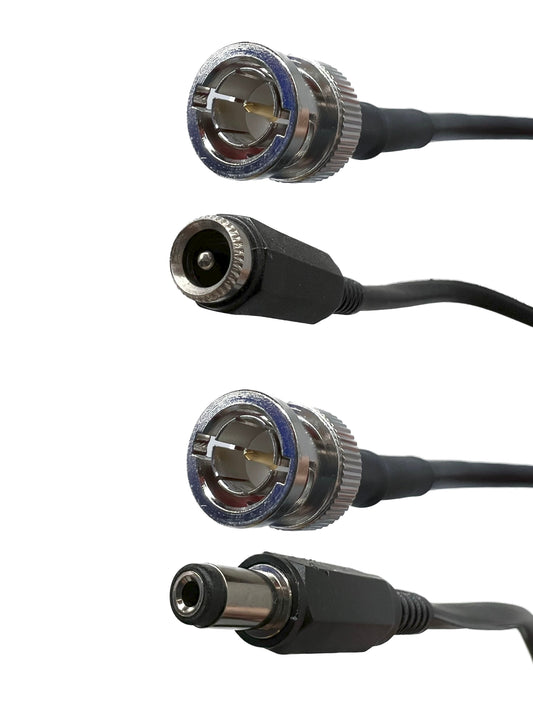 Videokabel für CCTV-Kameras mit BNC und 2,1 mm Erweiterung