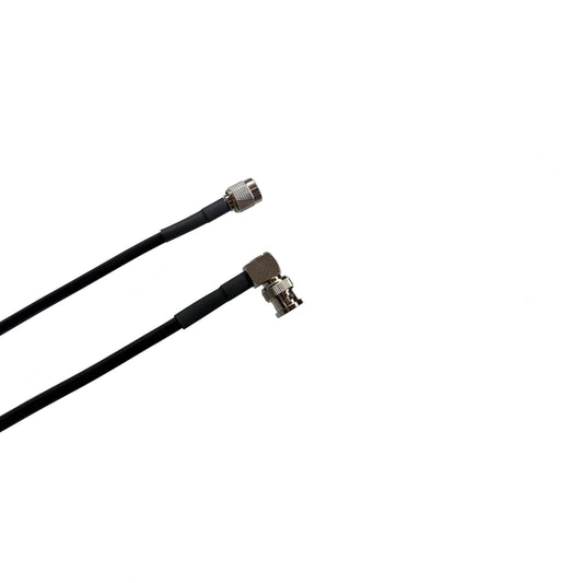 Rechtwinkel BNC männlich zu TNC männlich Zeiten Mikrowelle LMR-240 Ultraflex Kabel