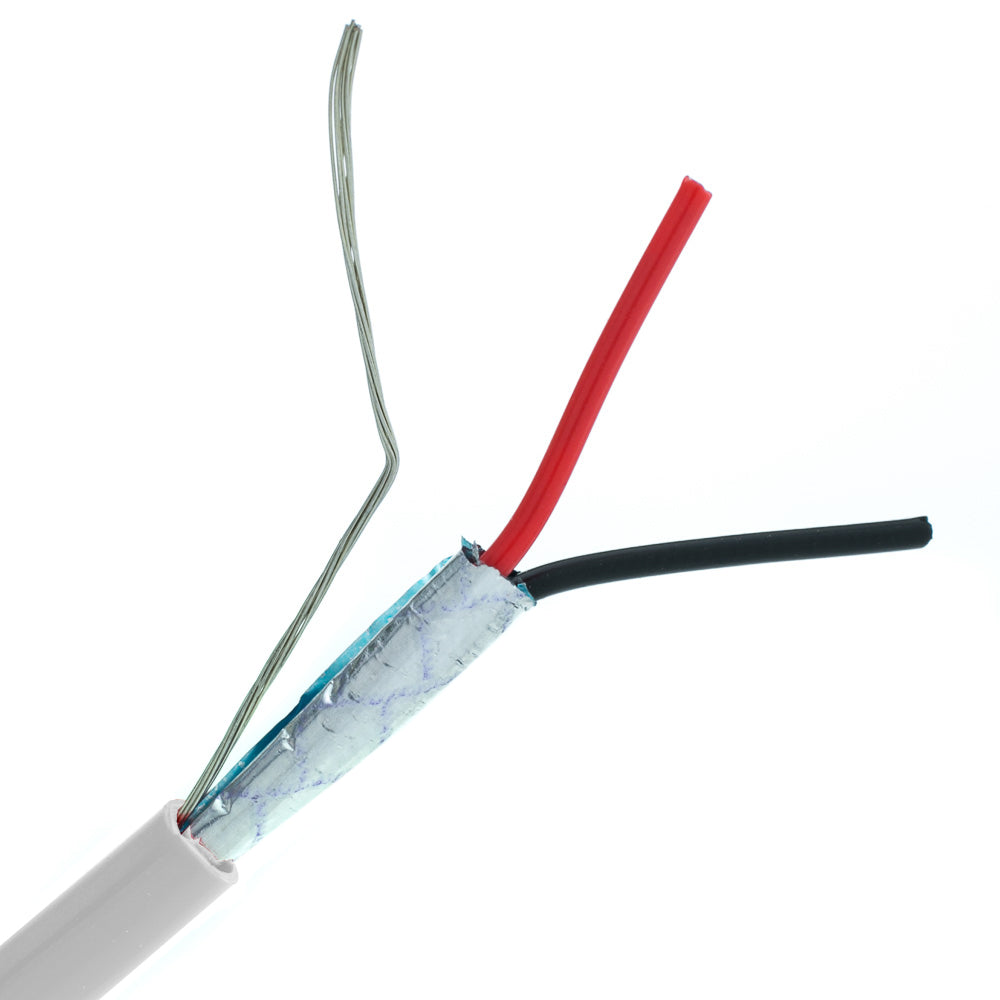 20 AWG 2 Conductor Stranded Shielded Plenum Cable (500ft, 1000ft)
