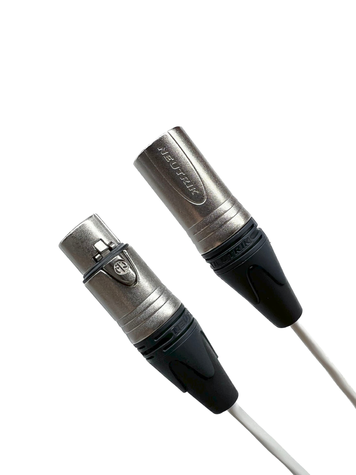 Balanced Plenum XLR Audiokabel mit männlichen bis weiblichen Neutrik-Anschlüssen alle Längen verfügbar