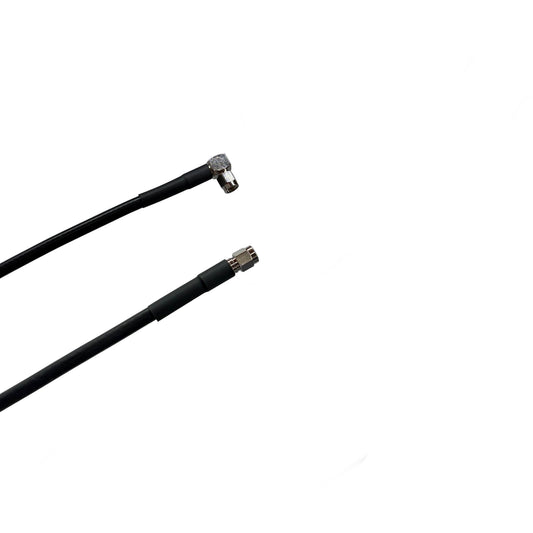 SMA Männlich zu SMA Männlich Rechtwinkel Mal Mikrowelle LMR-240 Ultraflex 50 Ohm Kabel