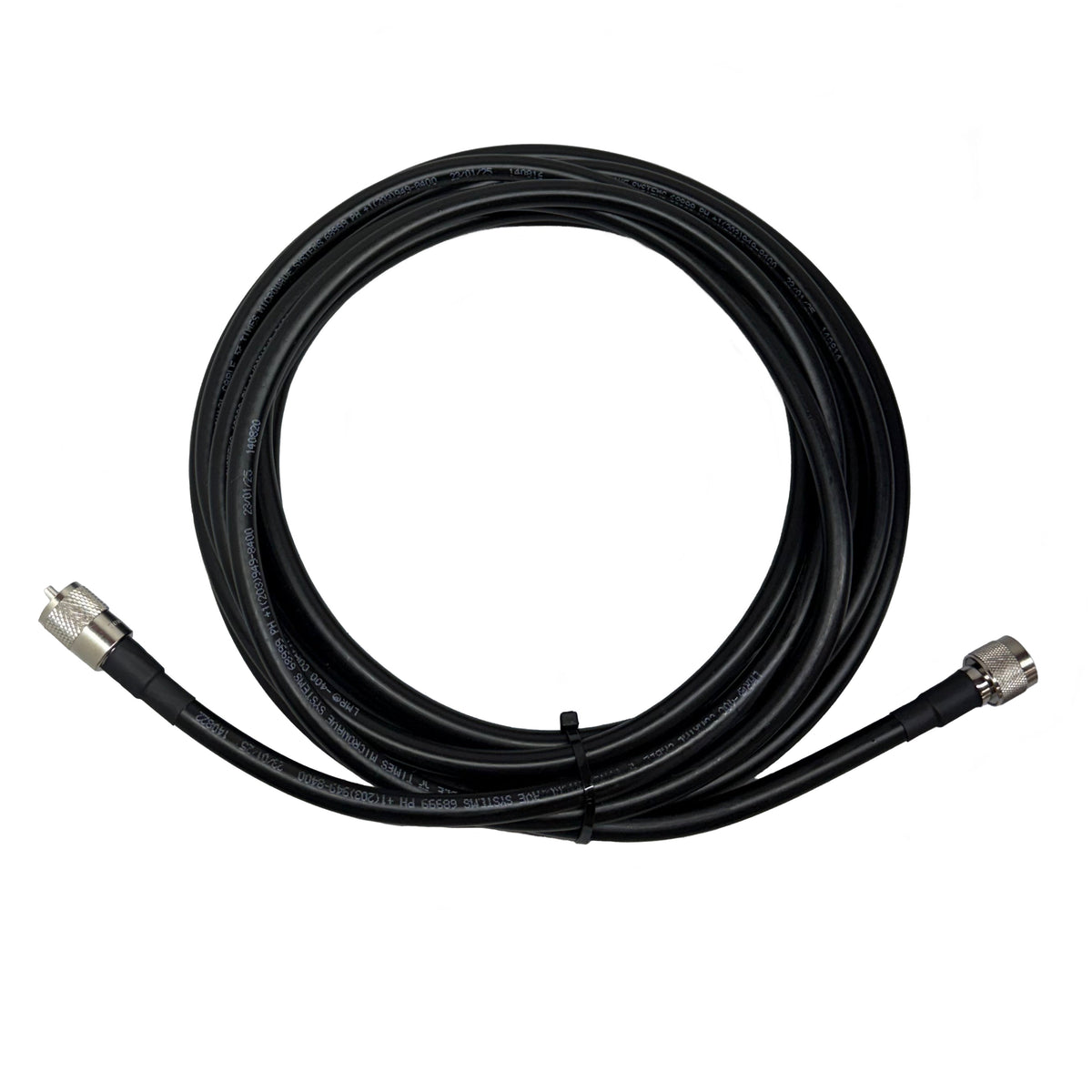 UHF PL259 Männlich zu N Männlich - Low Loss LMR 400 Mal Mikrowelle 50 Ohm Kabel