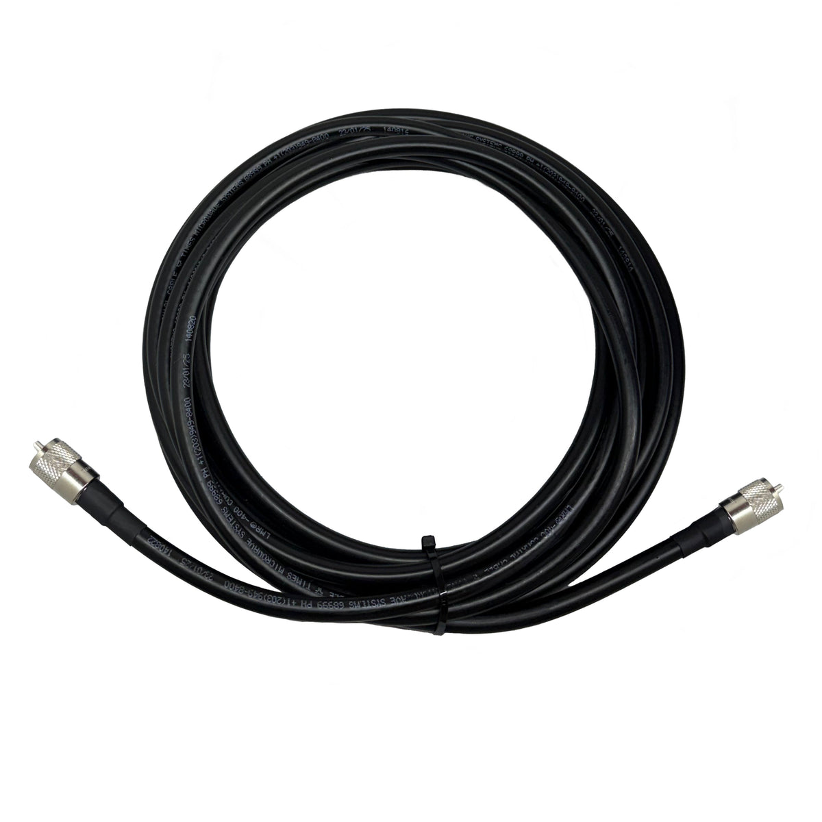 UHF PL259 Männlich zu UHF PL259 Männlich Low Loss LMR 400 Mal Mikrowelle 50 Ohm Kabel