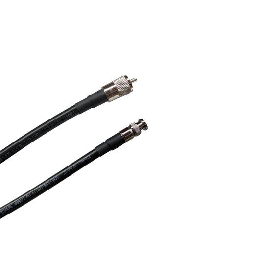 BNC Männlich zu UHF PL259 Männliche Zeiten Mikrowelle LMR-400 Kabel 50 Ohm