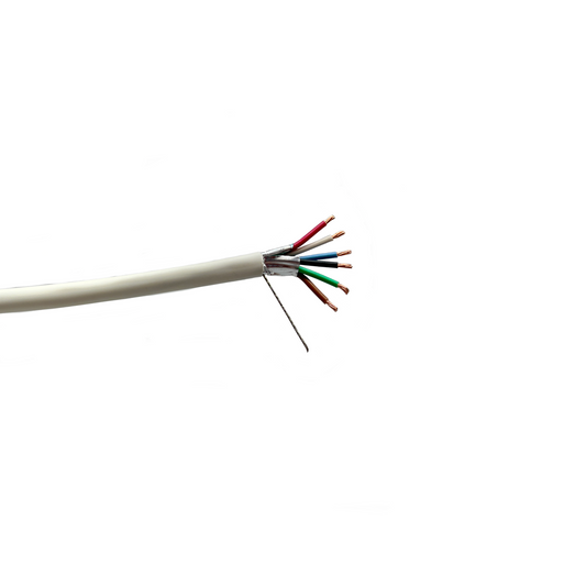 18 AWG 6 Leiter Stranded Shielded Plenum Kabel