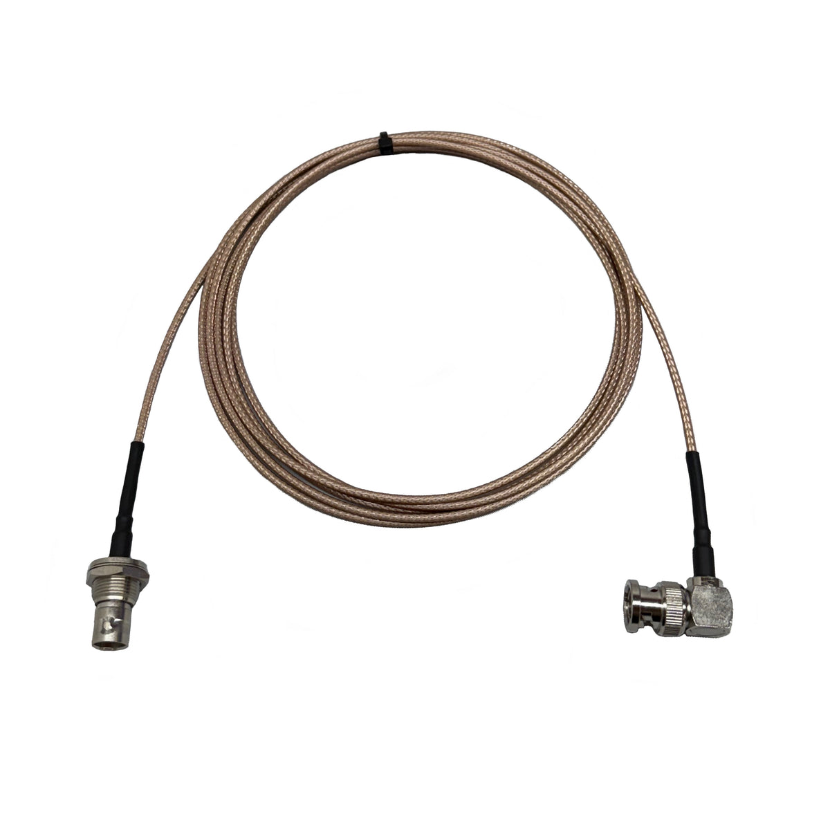 BNC Rechtwinkel Männlich zu BNC Weiblicher Bulkhead RG179 Adapterkabel 75 Ohm