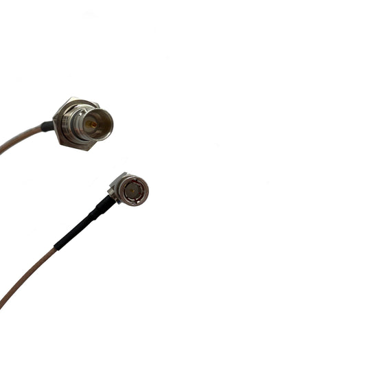 BNC Rechtwinkel Männlich zu BNC Weiblicher Bulkhead RG179 Adapterkabel 75 Ohm