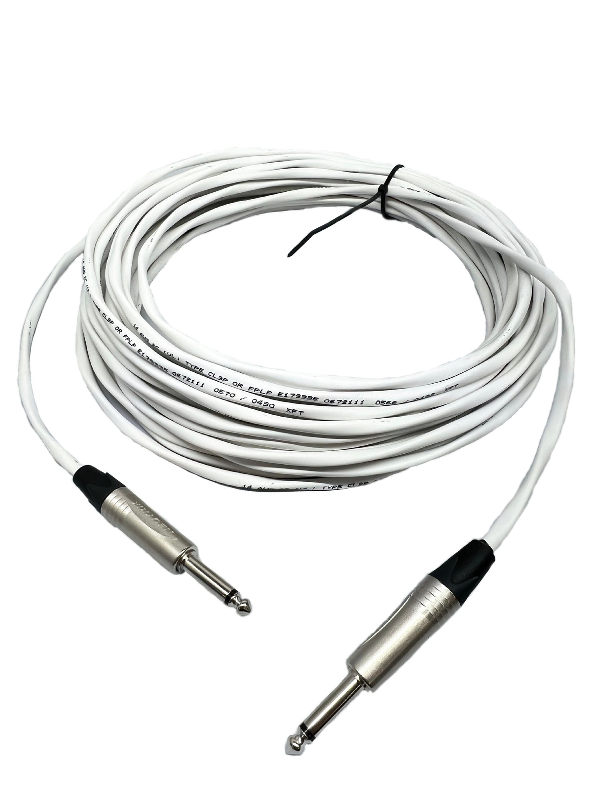 1/4' bis 1/4' Plenum Speaker Kabel 14 AWG 2 Leiter