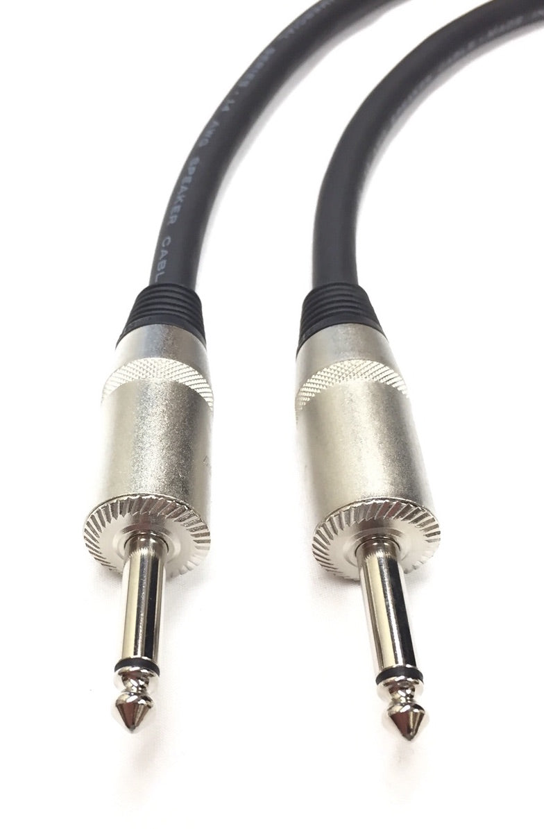 1/4' bis 1/4' Lautsprecherkabel 14 AWG 2
