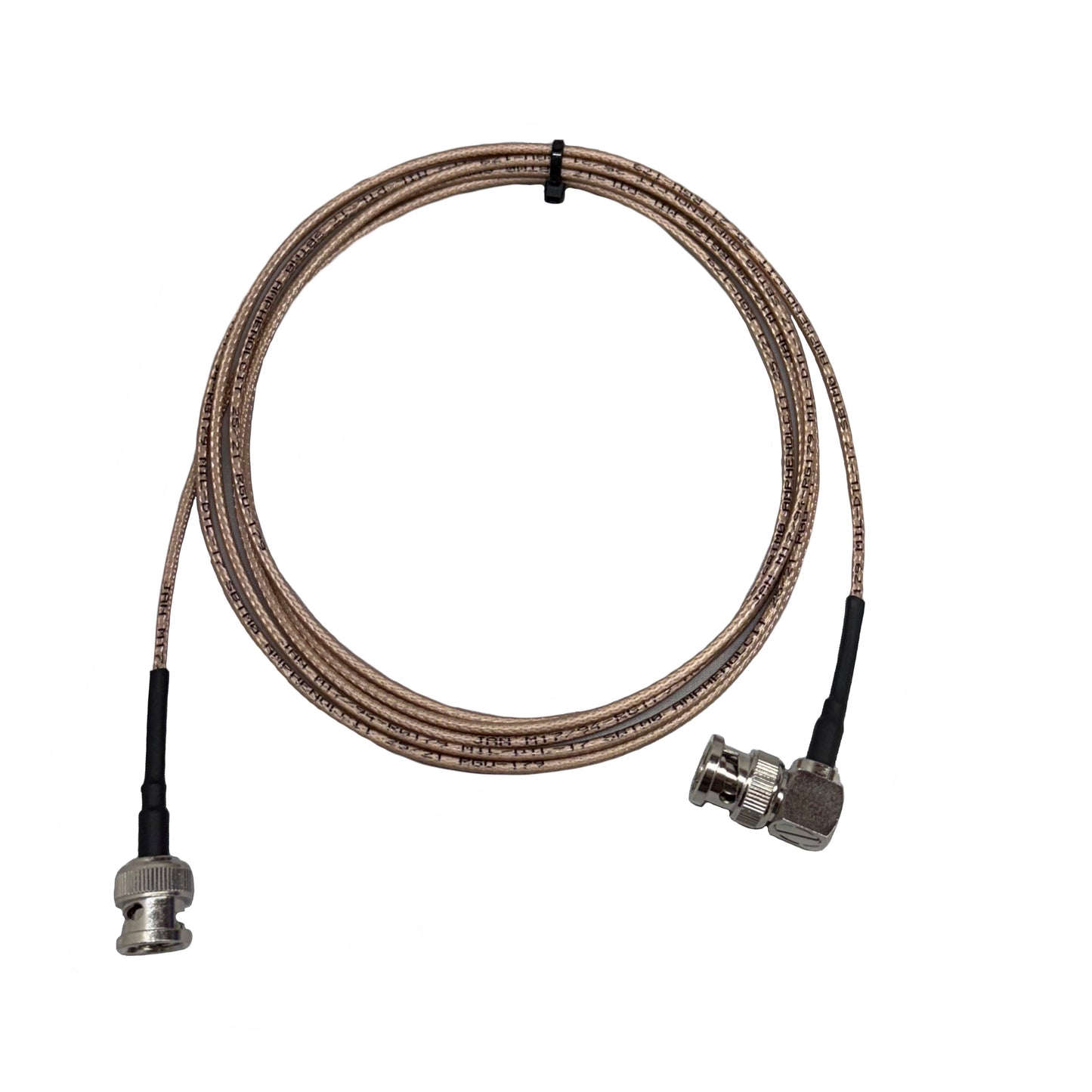 BNC Rechtswinkel Männlich zu BNC Gerader Männlicher HD SDI RG179 75 Ohm