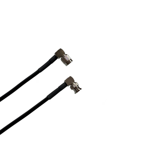 BNC rechter Winkel BNC männlich zu TNC rechter Winkel männlich Zeiten Mikrowelle LMR-240 Ultraflex Kabel